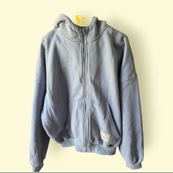 Comfrt Clothing Affirmation Zip Hoodie S Slate * S7 - Picture 2 of 4